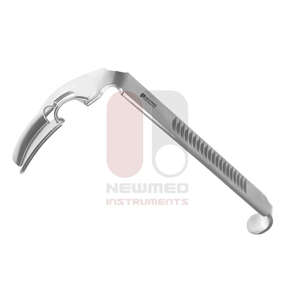 Abaisse-langue Russell Davis avec canal central de 20 mm