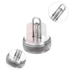 Matriz de dobragem de fio Schuknecht para próteses de estribo - destacável Matriz de dobragem de fio Schuknecht para próteses de estribo - destacável