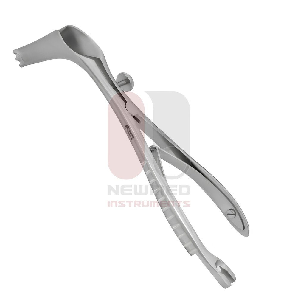 Self-Holding Speculum with Setting Screw and Teeth Left and Right Self-Holding Speculum with Setting Screw and Teeth Left and Right