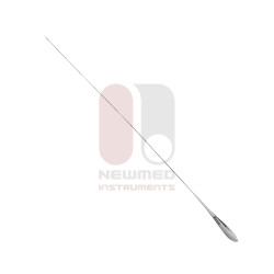 Sonda para Trompa de Eustáquio Sheiffert prateada 0,5 mm 18 cm Sonda para Trompa de Eustáquio Sheiffert prateada 0,5 mm 18 cm