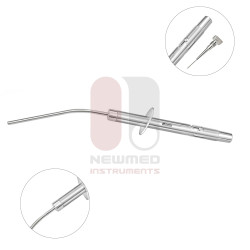 Tチューブ挿入器具 取り外し可能 Tチューブ用 幅6mm、長さ12cm