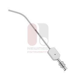 Tubo de aspiração Zollner - Angular - 15 cm Tubo de aspiração Zollner - Angular - 15 cm