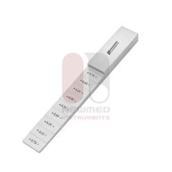 Gabarito de medição e corte de pistão para próteses de estribo em PTFE de 0,4 mm e 0,6 mm Gabarito de medição e corte de pistão para próteses de estribo em PTFE de 0,4 mm e 0,6 mm