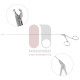 Kleinsasser Micro Laryngeal Cutting Forceps 2mm Cupped Jaws