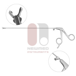 Drehbare Mikro-Larynxzange – becherförmig Drehbare Mikro-Larynxzange – becherförmig