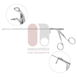 Micro-pince laryngée rotative – Forme cœur Micro-pince laryngée rotative – Forme cœur