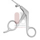Microlaryngeal Cup Forceps – Curved left with Luer Lock Suction Microlaryngeal Cup Forceps – Curved left with Luer Lock Suction