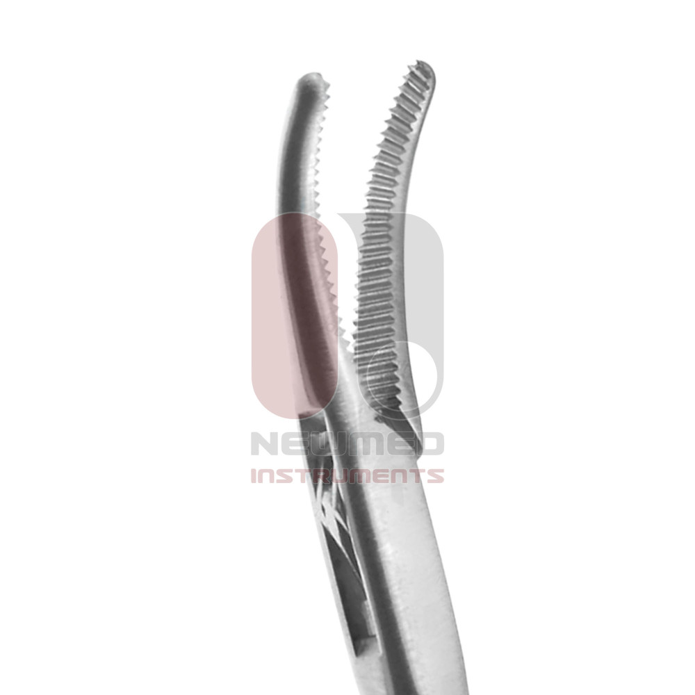 Microlaryngeal Grasping Forceps Alligator Jaw – Left Curved with Luer lock suction Microlaryngeal Grasping Forceps Alligator Jaw – Left Curved with Luer lock suction