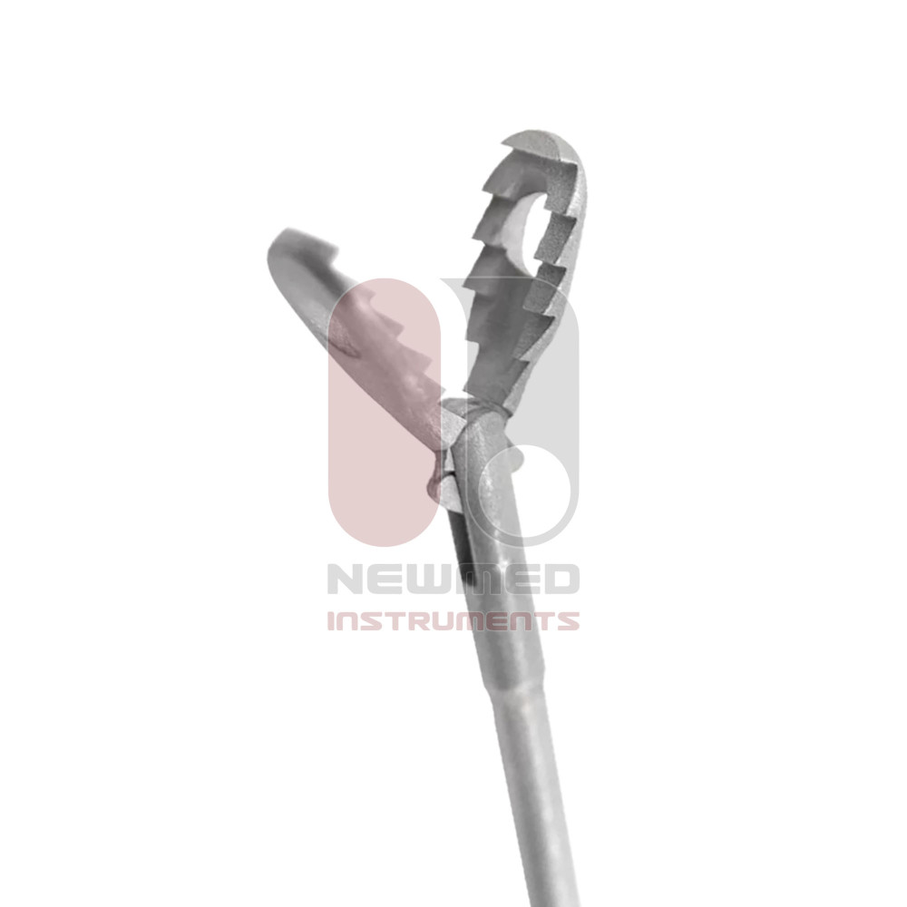 Steiner Laryngoforce II Grasping Forceps – Oval Bite Steiner Laryngoforce II Grasping Forceps – Oval Bite