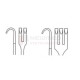 Flexible Neck Retractor, 16cm Flexible Neck Retractor, 16cm