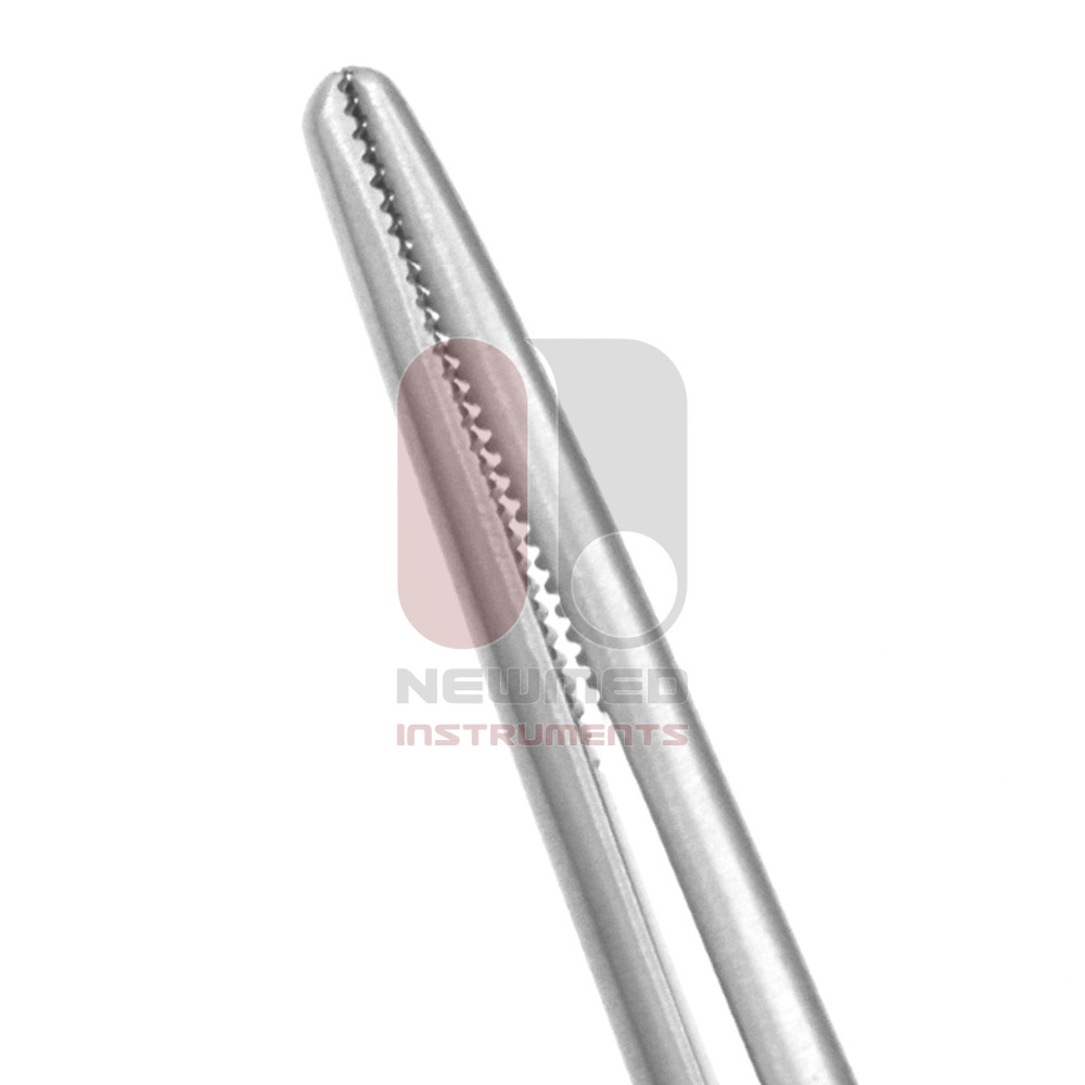 Tilley 鼻包帯鉗子 - 鋸歯状ジョー、角度付き