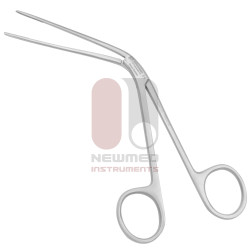 Tilley 鼻包帯鉗子 - 鋸歯状ジョー、角度付き Tilley 鼻包帯鉗子 - 鋸歯状ジョー、角度付き