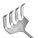 Ollier Israel 4 Prong Blunt Rake Retractor Ollier Israel 4 Prong Blunt Rake Retractor