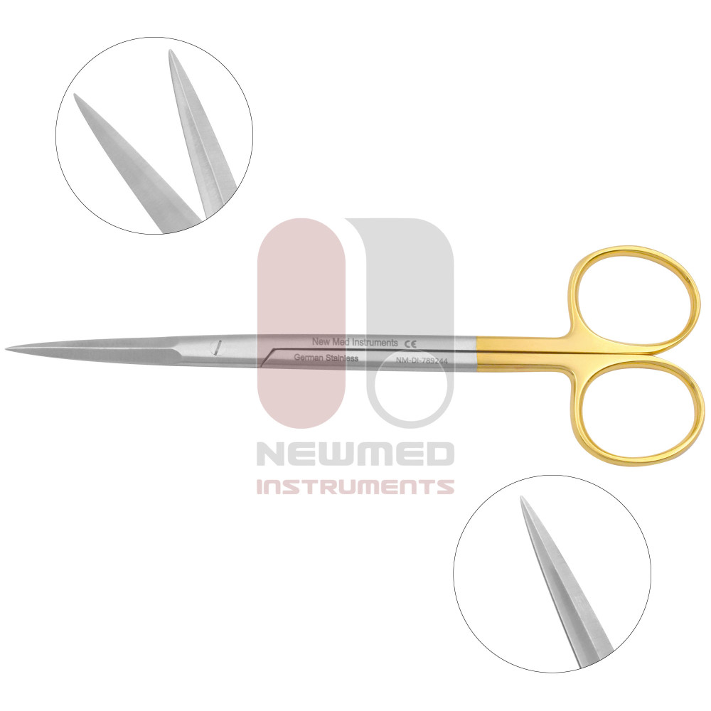 Peck-Joseph Scissors - Tungsten carbide, serrated, Semi-sharp