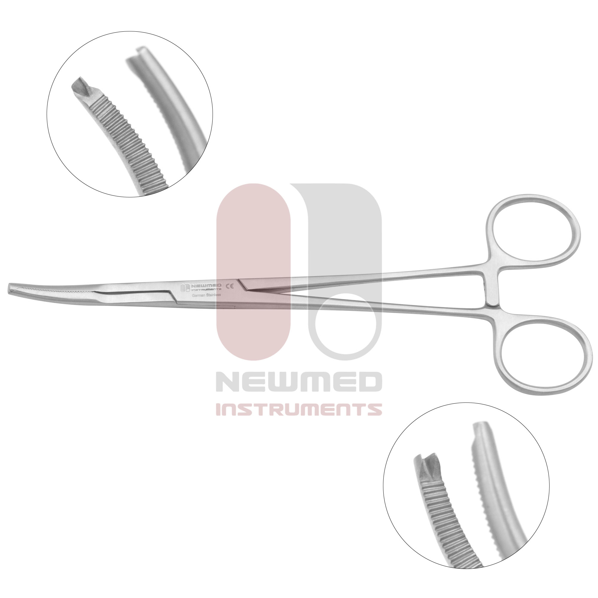 Oxner Instrument Rochester Ochsner Forceps 1x2 teeth | New Med Instruments