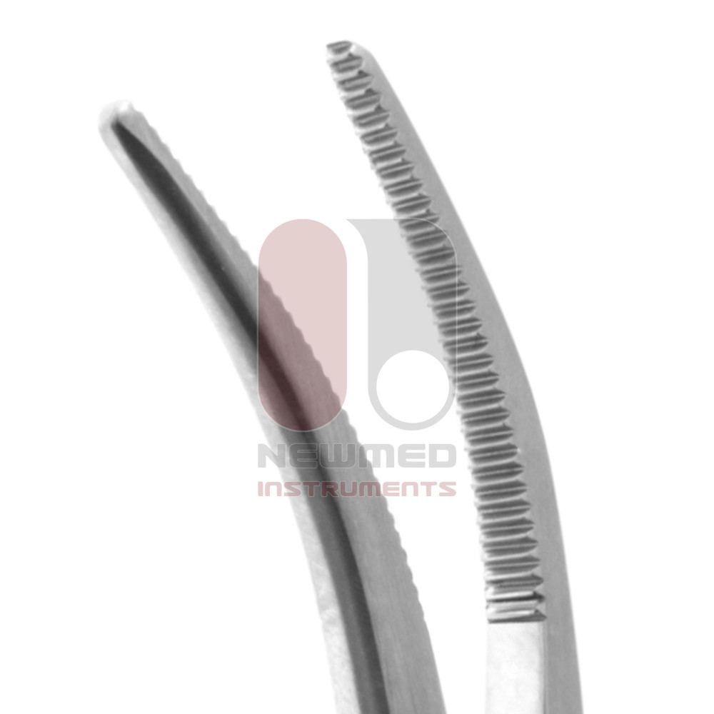 Dandy Scalp Forceps - Curved to side