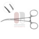 Dandy Scalp Forceps - Curved to side