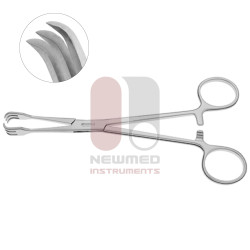 Lahey Traction Forceps - 3x3 teeth Lahey Traction Forceps - 3x3 teeth