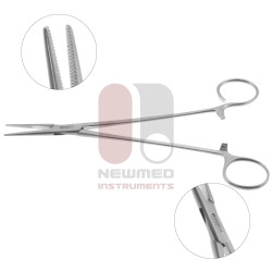 Pinzas Schnidt para Amígdalas y Arterias - 1 Anillo Abierto, Curvo Pinzas Schnidt para Amígdalas y Arterias - 1 Anillo Abierto, Curvo