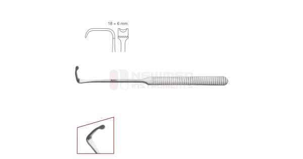 Strandellik Retractor Strandell Stille - Dentado