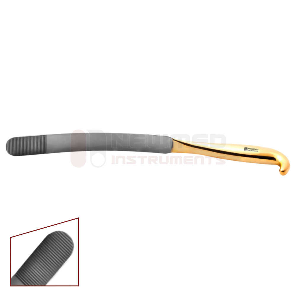 Tebbetts Spatula Breast Retractor Semi-Malleable
