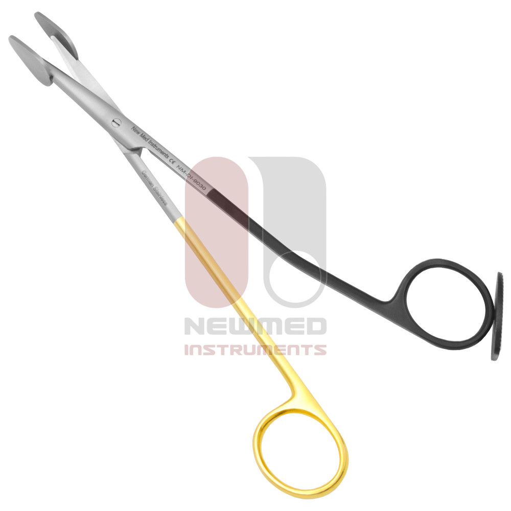 Trepsat Face Lift Dissection Scissors - Spatulated-Tipped