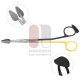 Trepsat Face Lift Dissection Scissors - Spatulated-Tipped