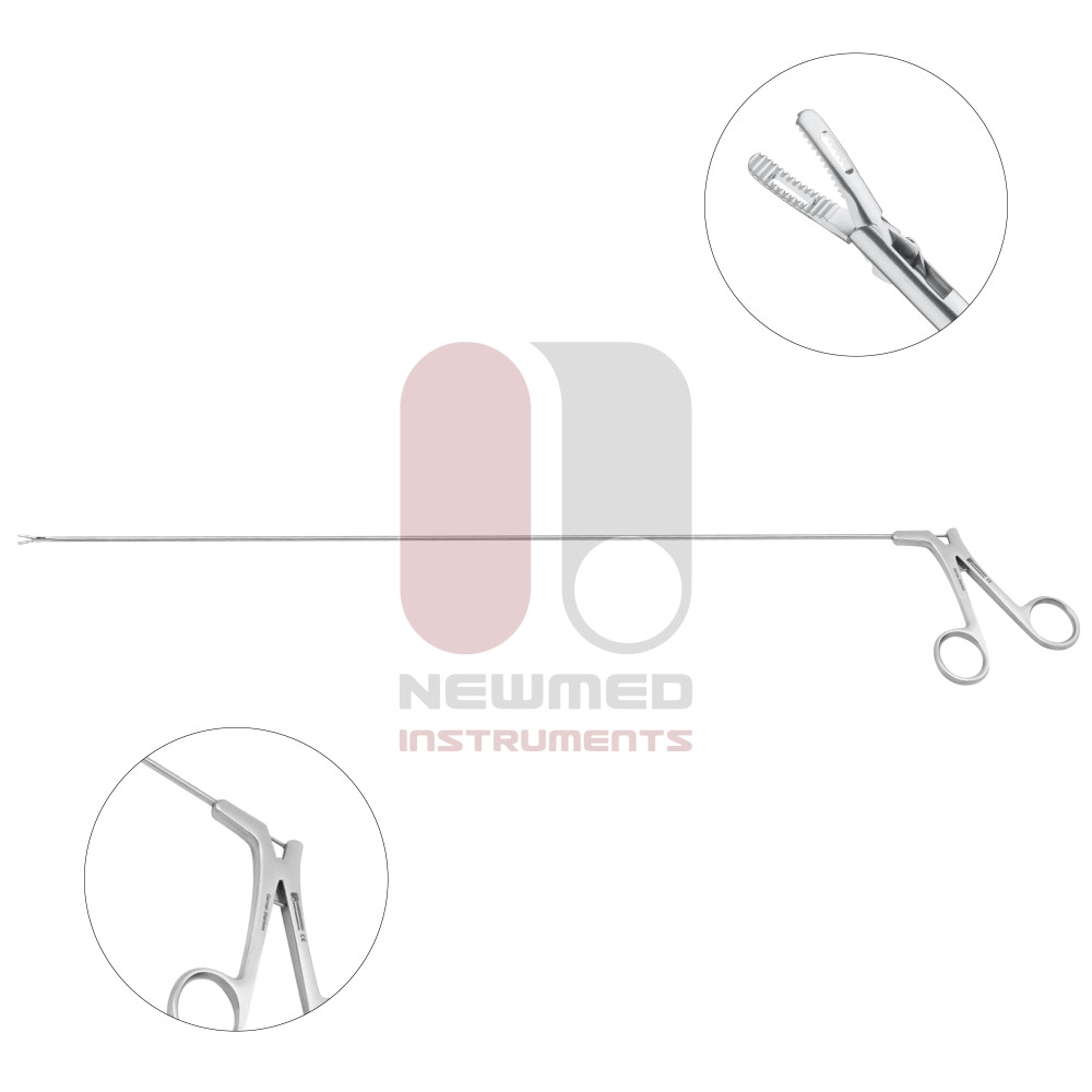 Bronchoscopic Fenestrated Peanut Grasping Forceps