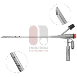 Broncoscópio rígido 7 mm x 35 cm Broncoscópio rígido 7 mm x 35 cm