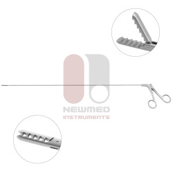 Pinça de jacaré para esofagoscopia Pinça de jacaré para esofagoscopia