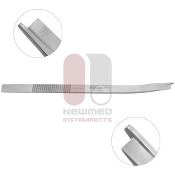 Abgewinkeltes Nasenosteotom mit Schutz Abgewinkeltes Nasenosteotom mit Schutz