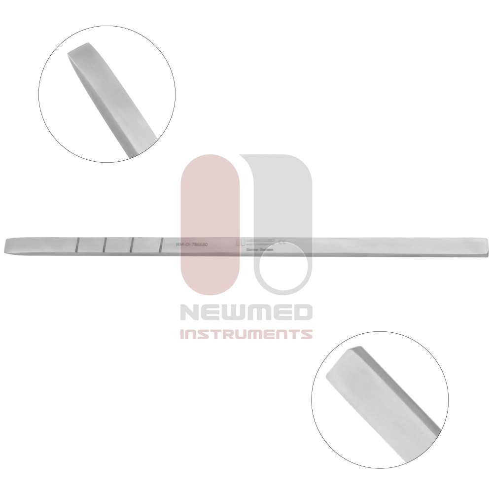 Cottle Chisel - Straight, w/ depth markings Cottle Chisel - Straight, w/ depth markings
