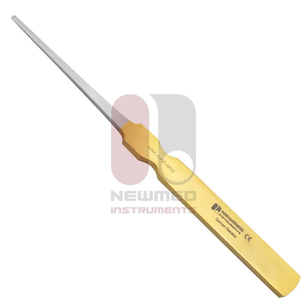 Micro Rhinoplasty Osteotome, Straight, Double-edged Grinding Micro Rhinoplasty Osteotome, Straight, Double-edged Grinding