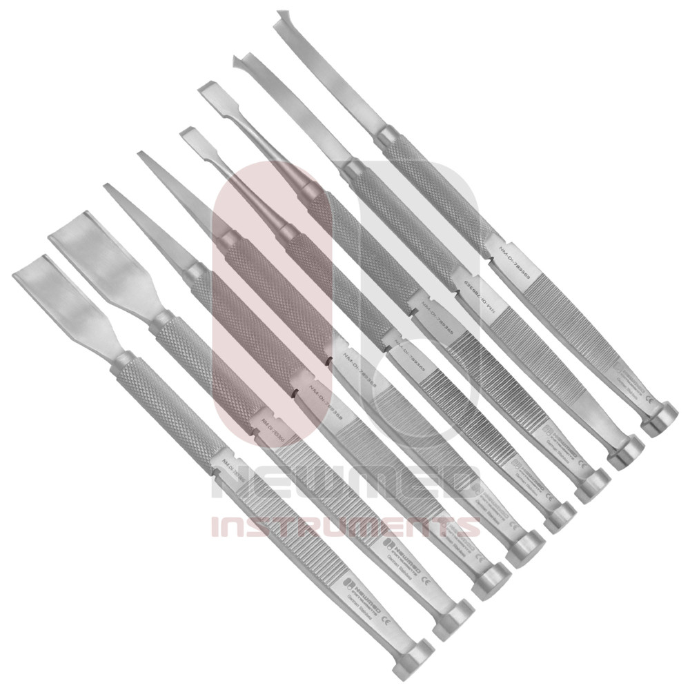 Tebbetts Rhinoplasty Nasal Osteotomes Set of 8 Pcs