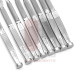 Tebbetts Rhinoplasty Nasal Osteotomes Set of 8 Pcs