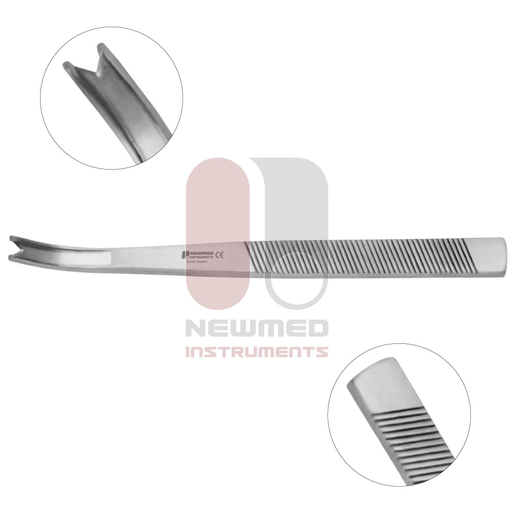 Blume Guarded Osteotome V-Shaped, Curved