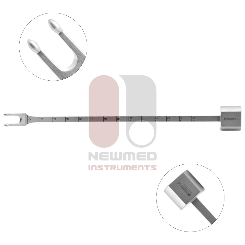Obwegeser Nasal Septum Osteotome - Slightly Curved