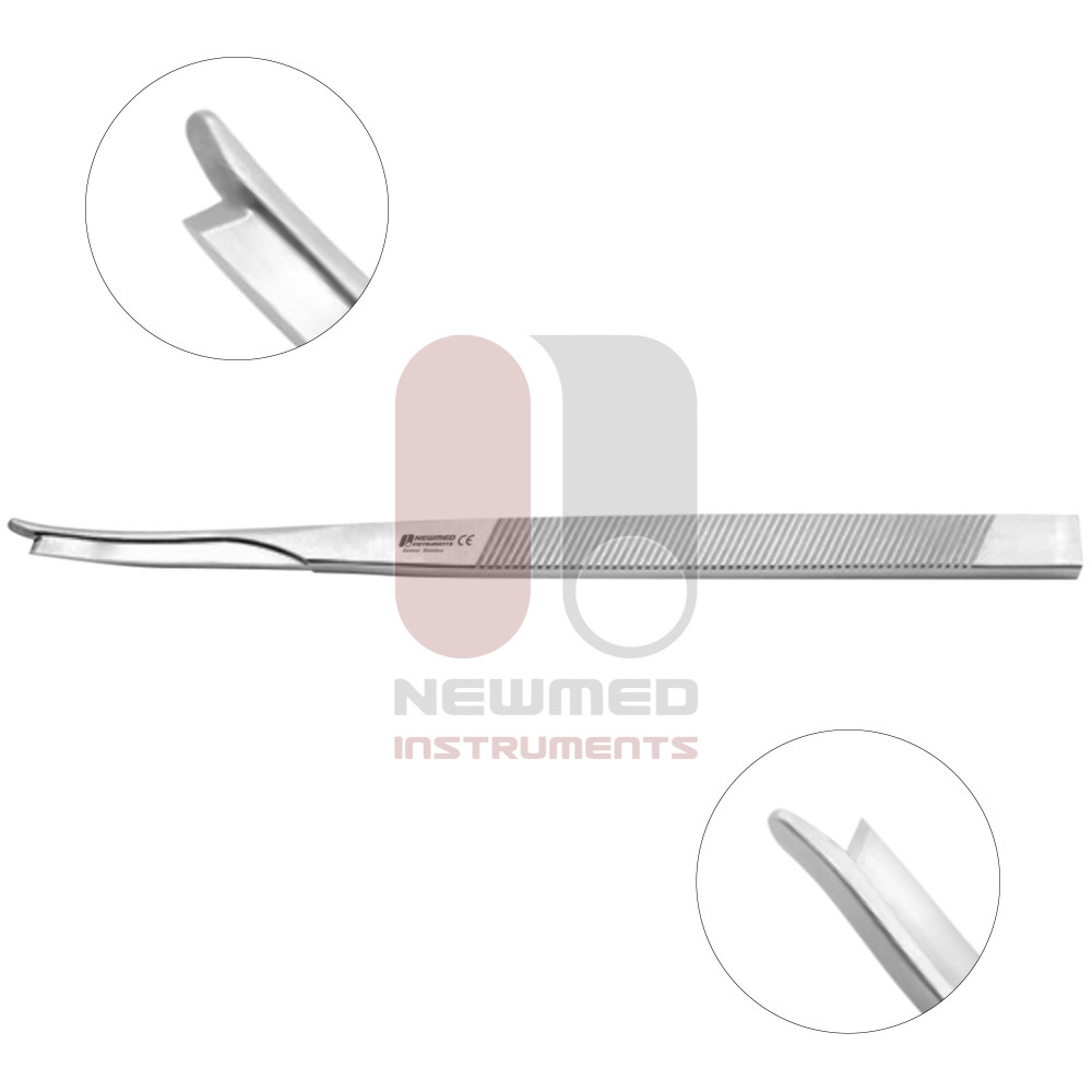 Silver Guarded lateral Osteotome