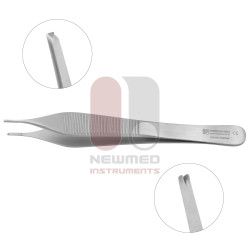 Pince à suture micro Adson avec plate-forme de nouage Pince à suture micro Adson avec plate-forme de nouage