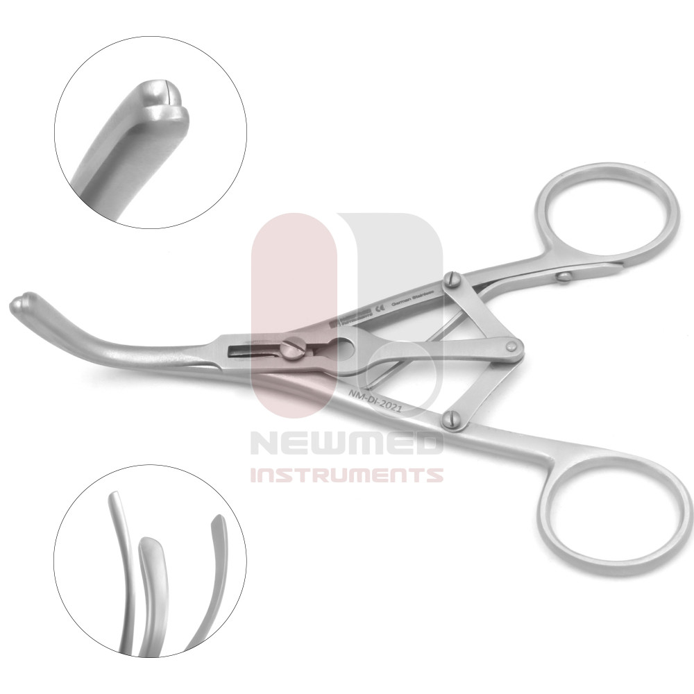 Расширитель трахеи Лаборда, 14 см - 5 1/2 дюйма с тремя лезвиями Расширитель трахеи Лаборда, 14 см - 5 1/2 дюйма с тремя лезвиями