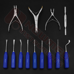 Ensemble d'instruments de préservation pour rhinoplastie