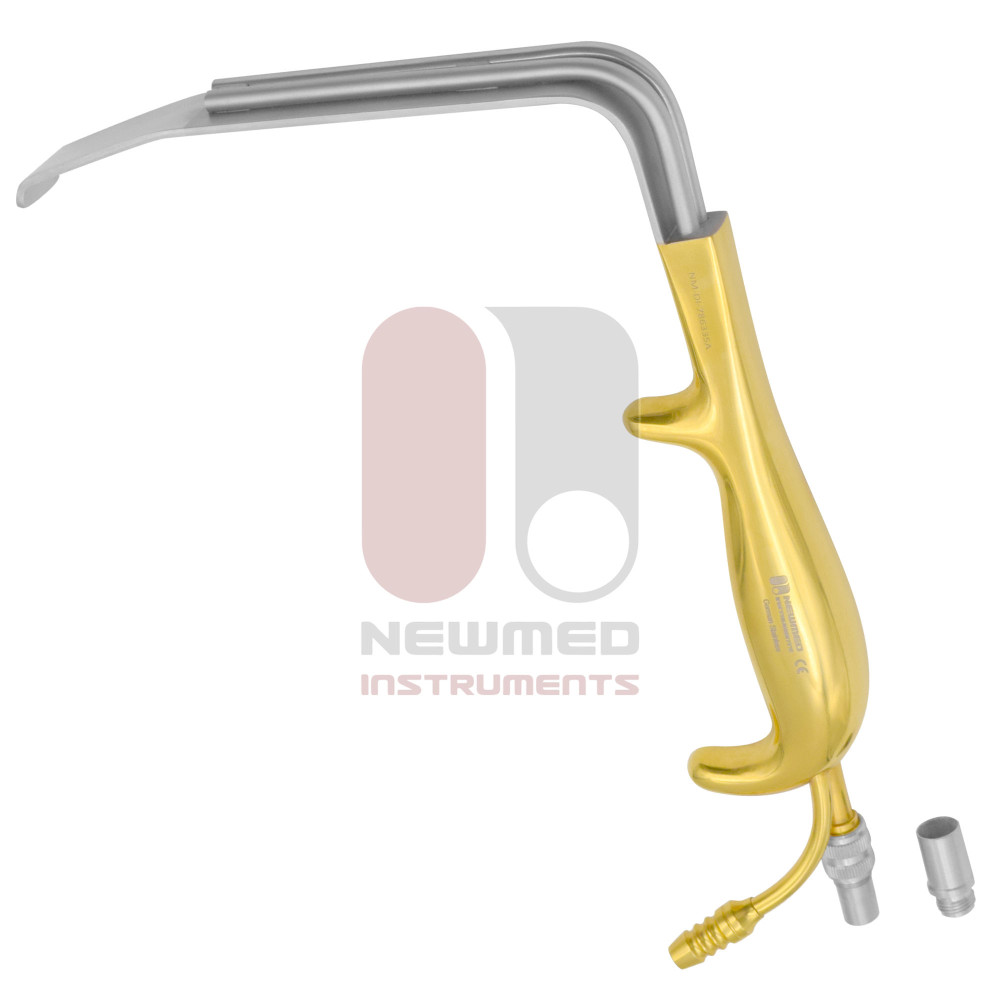 Tebbetts Fiber Optic Lighted Breast Retractor With Suction