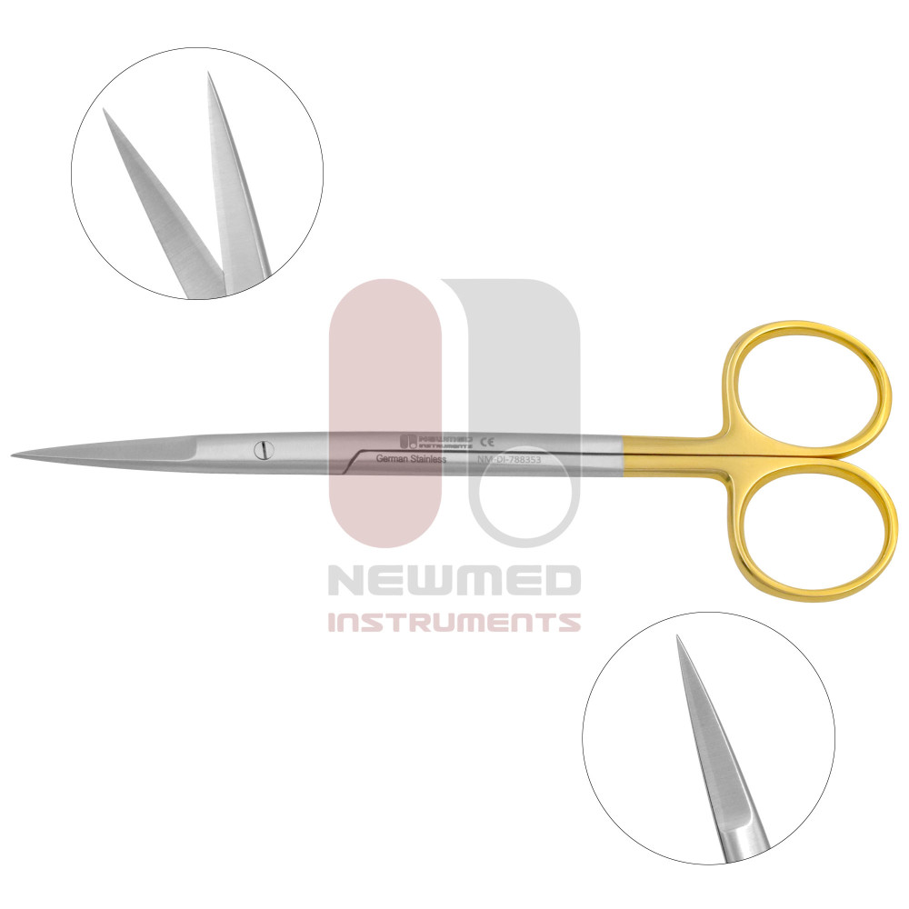 Aufricht Fine Scissors, straight Blades.