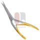 Caplan Septum Nasal Scissors, Serrated, Angled ( Tungsten Carbide )