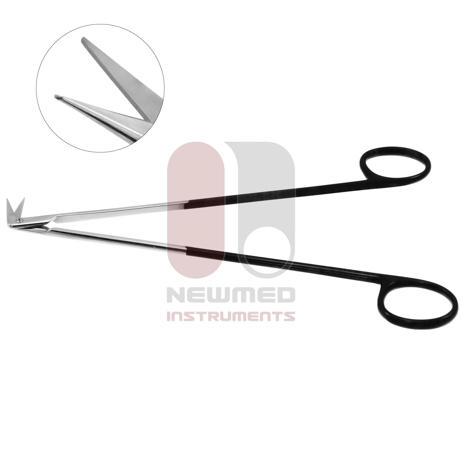 Ceramic Cut Hegemann Dietrich Vascular Scissors | New Med Instruments