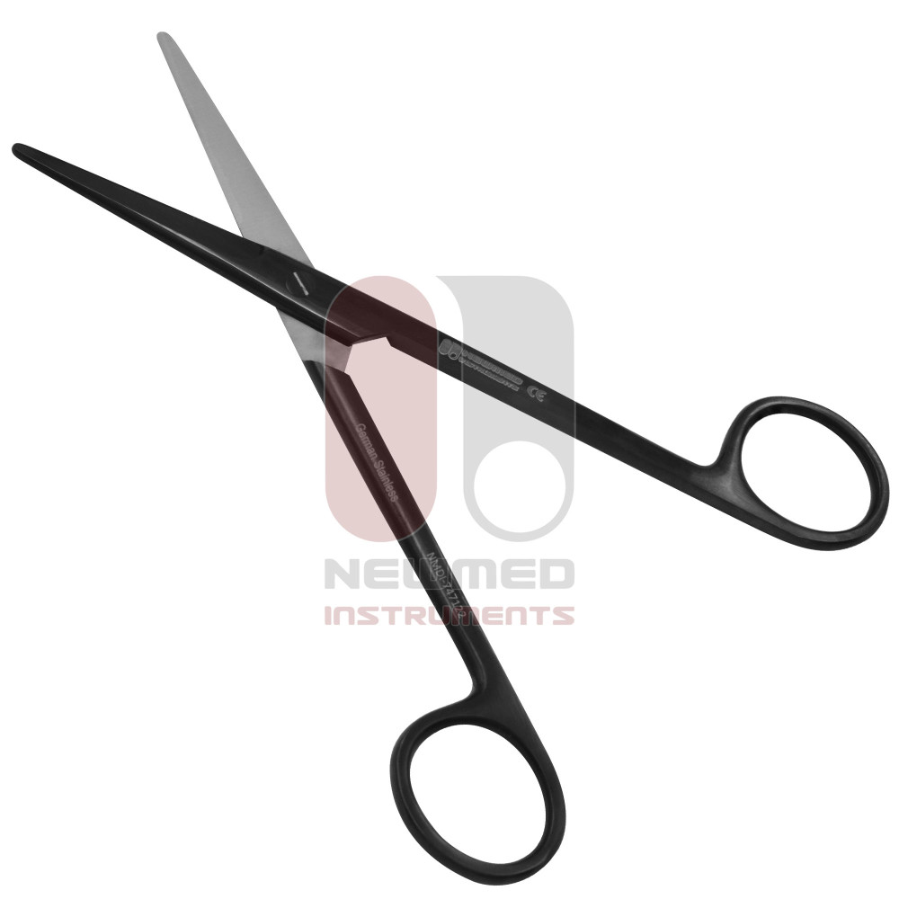 Ceramic Cut Mayo Scissors with Tungsten Carbide