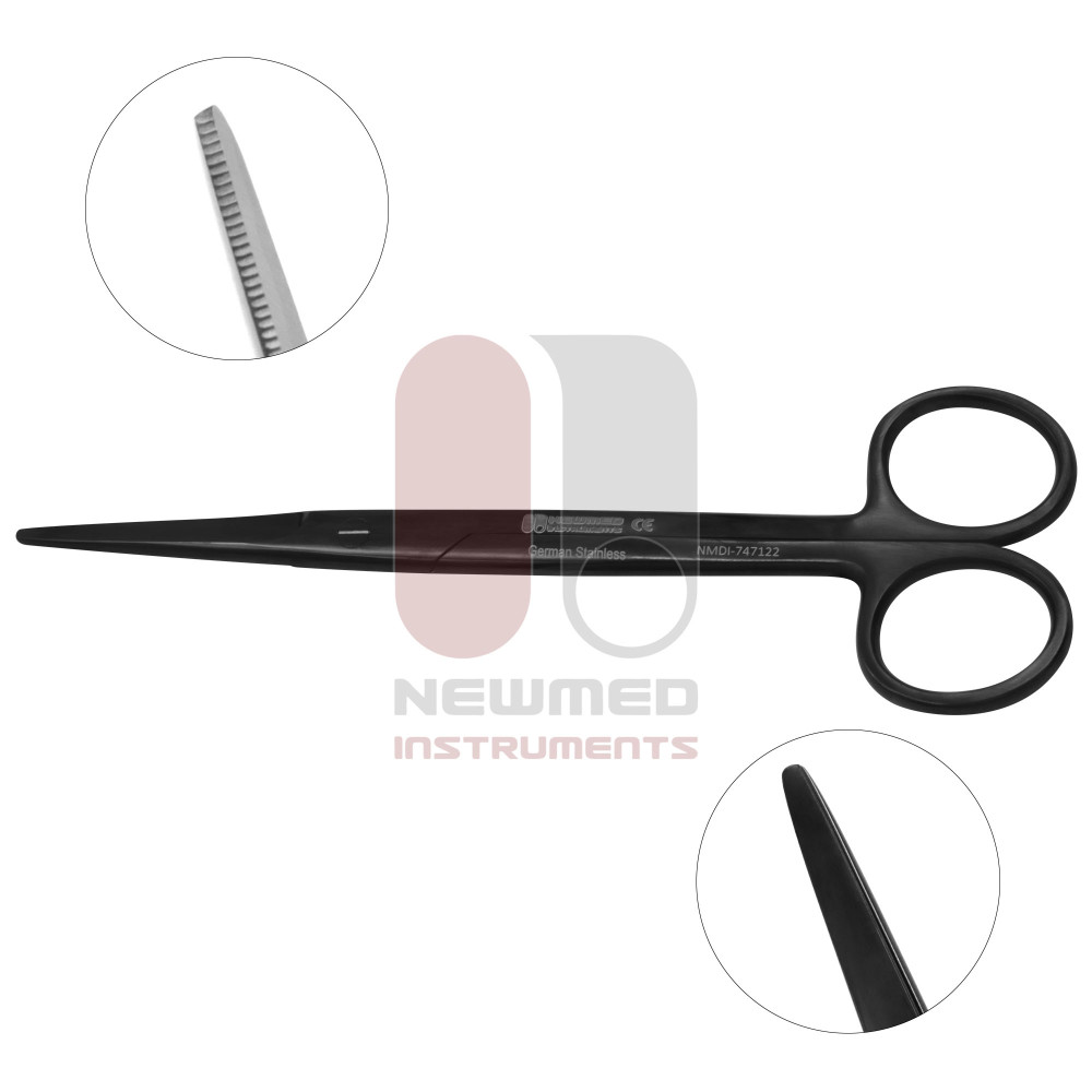 Ceramic Cut Mayo Scissors with Tungsten Carbide