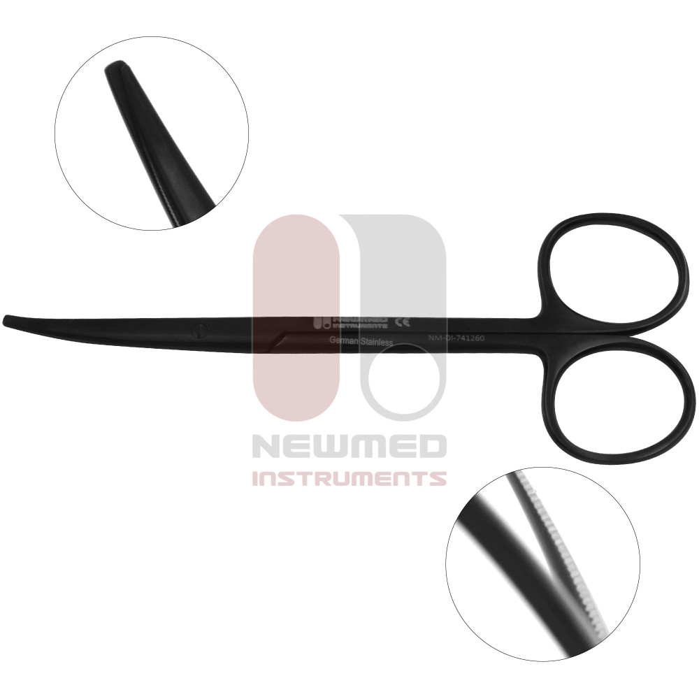 Ceramic Cut Metzenbaum Baby Scissors 