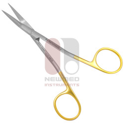 Giunta 鼻用はさみ、角度付き、スーパーカット（タングステンカーバイド）