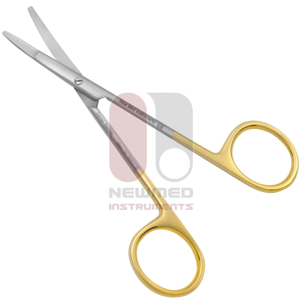 Greenberg PAR Scissors - Tungsten carbide, serrated, curved Greenberg PAR Scissors - Tungsten carbide, serrated, curved